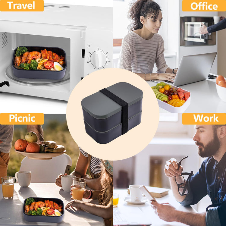 Bento Box with Lunch Bag Microwavable All