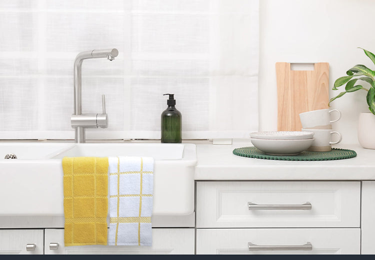 100% Cotton Terry Dish Towels (4 Count)