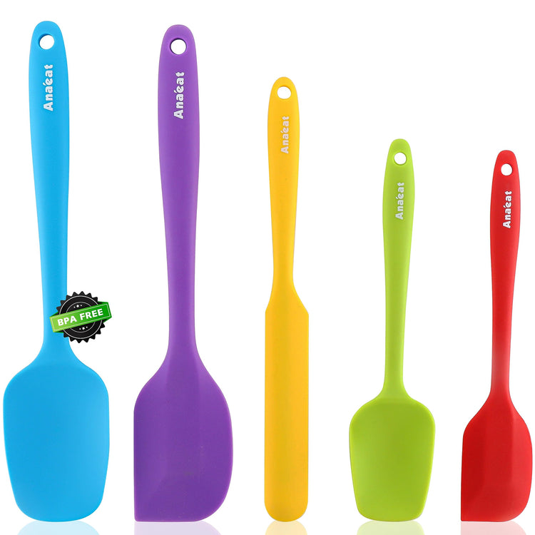 Silicone Spatula Set of 5 (5 Count)