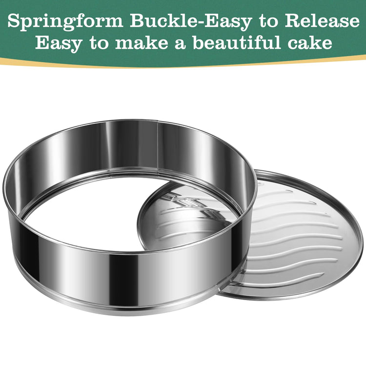 4" 7" 9" 10" Springform Pans Set of 4 (4 Count)