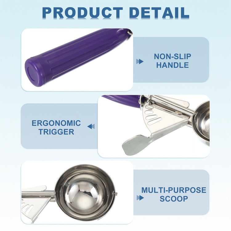 2 Pcs Cookie Scoops