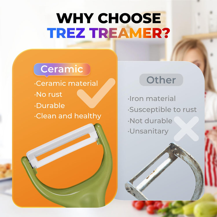 6 Pack Vegetable Peelers for Kitchen
