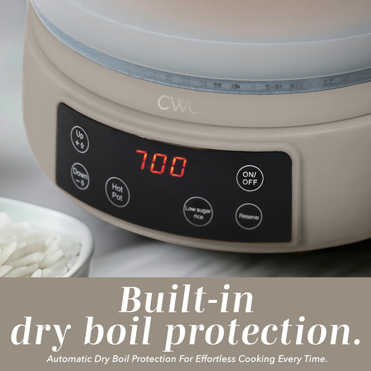 Glass Mini Low Carb Rice Cooker