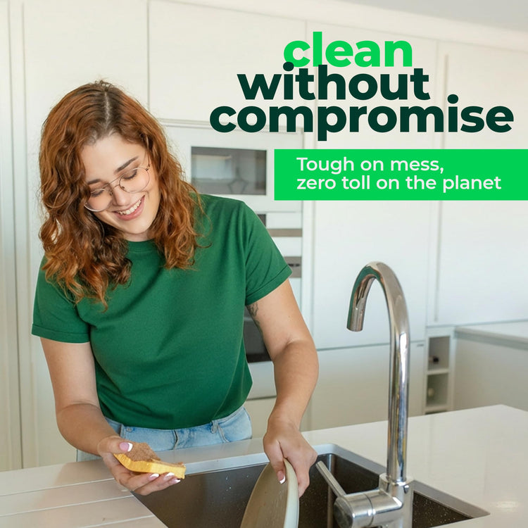 Biodegradable Kitchen Sponges (24 Count)