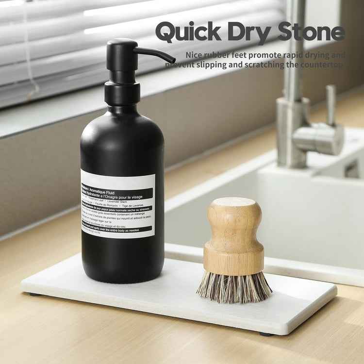 2PCS 10"x 5" Large Bathroom Sink Vanity Trays (2 Count)
