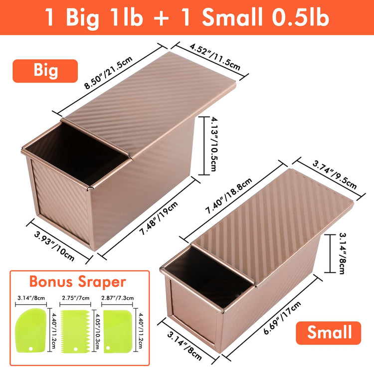 Pullman Loaf Pan with Lid (2 Count)