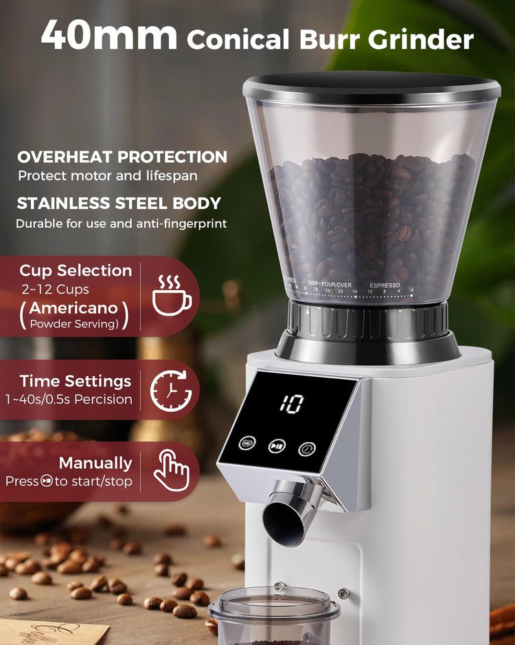 G1 Conical Burr Coffee Grinder