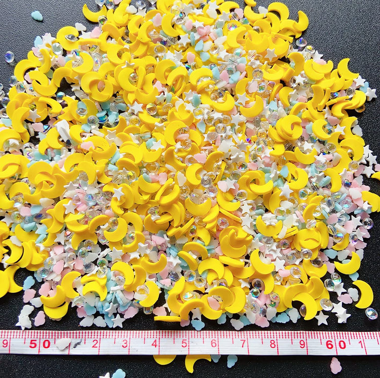 Fake Sprinkles Resin Sprinkles Fake Candy Sprinkles Clay Sprinkles Polymer Sprinkles Polymer Clay Slices for Nail Art DIY Crafts Cake Phone Case