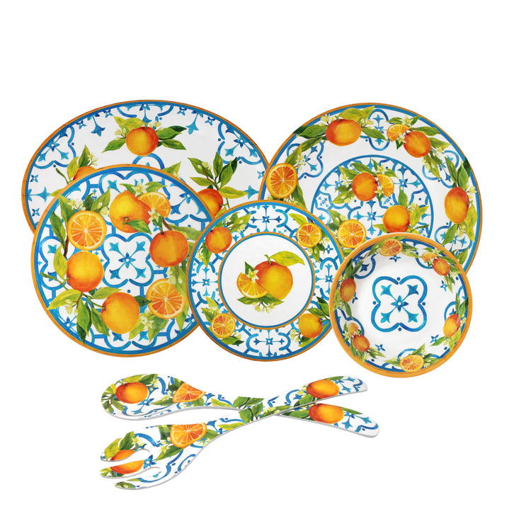 Luxury Melamine 16 Piece Dinnerwear Set