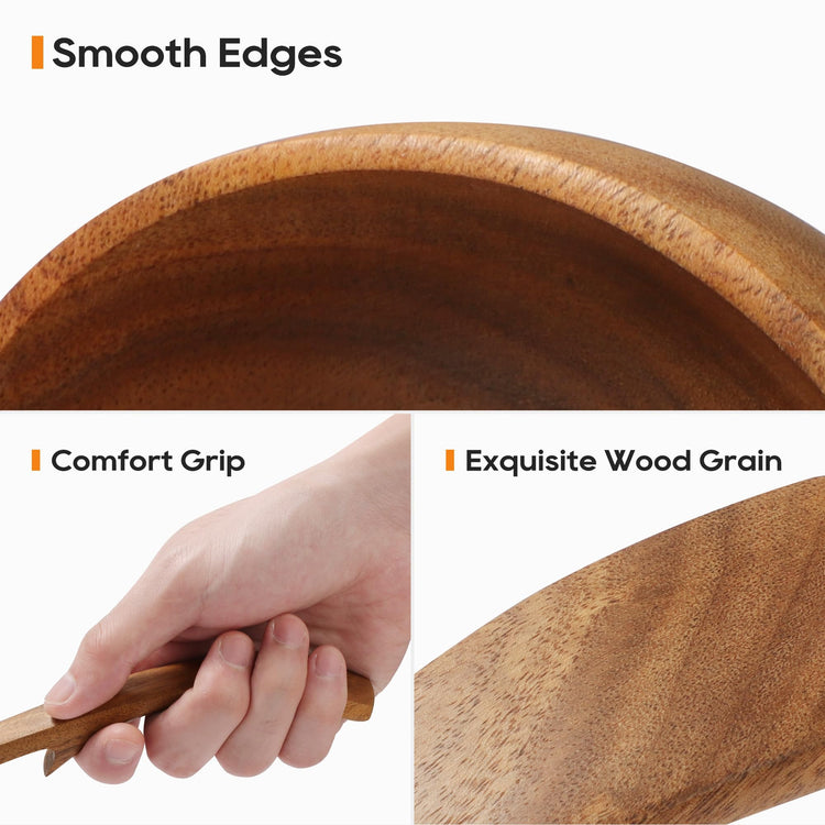 Wooden Ladle for Soup (3 Count)