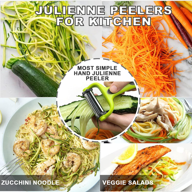 Potato Apple Vegetable Peelers for Kitchen (2 Count)