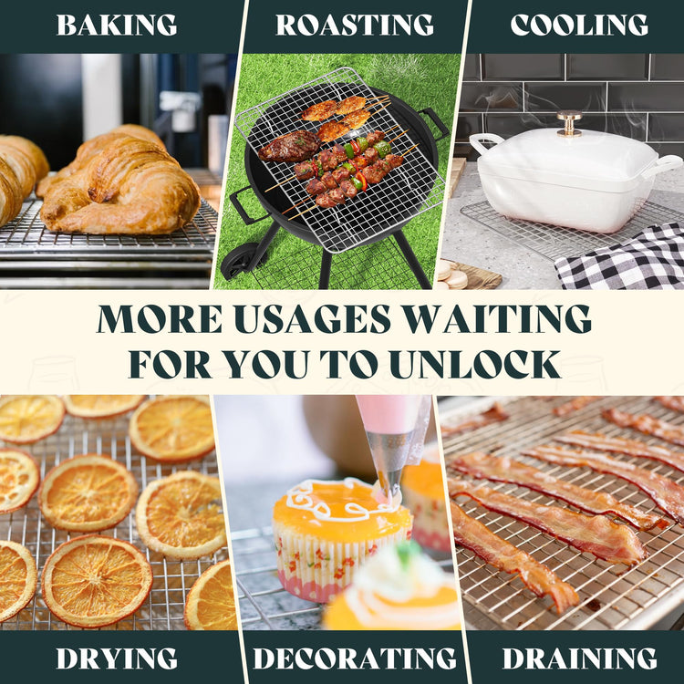Cooling Racks for Cooking and Baking (2 Count)