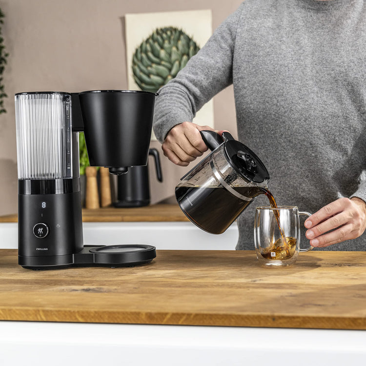 Enfinigy Glass Drip Coffee Maker 12 Cup