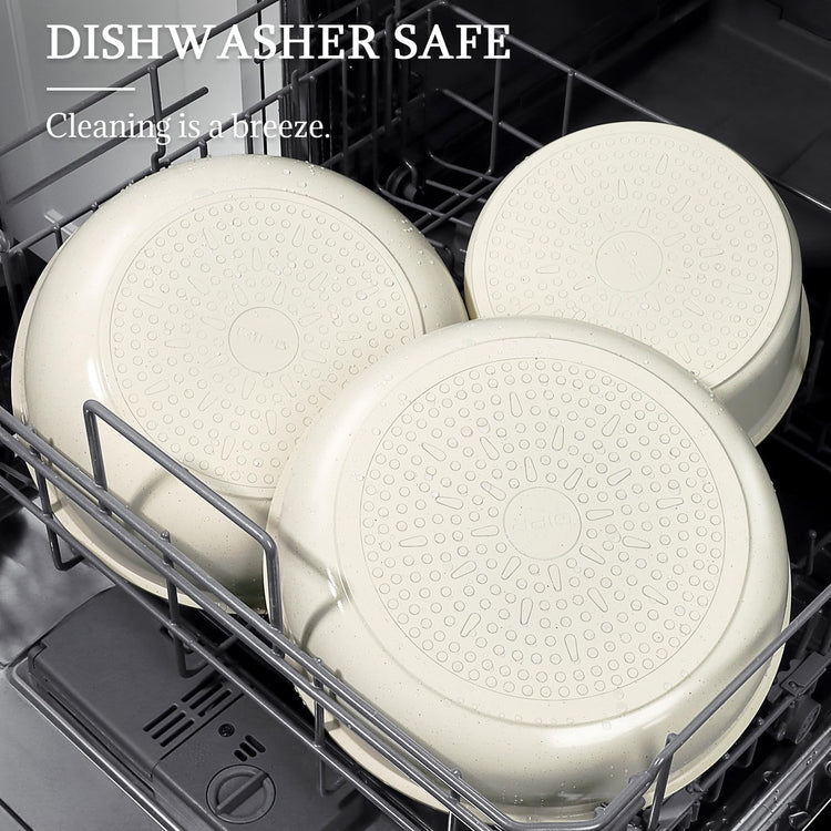 Non Stick Frying Pans Set Removable Handle