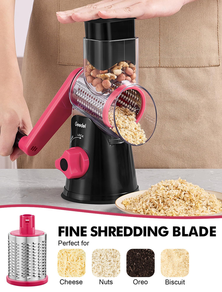 Rotary Cheese Grater Hand Crank