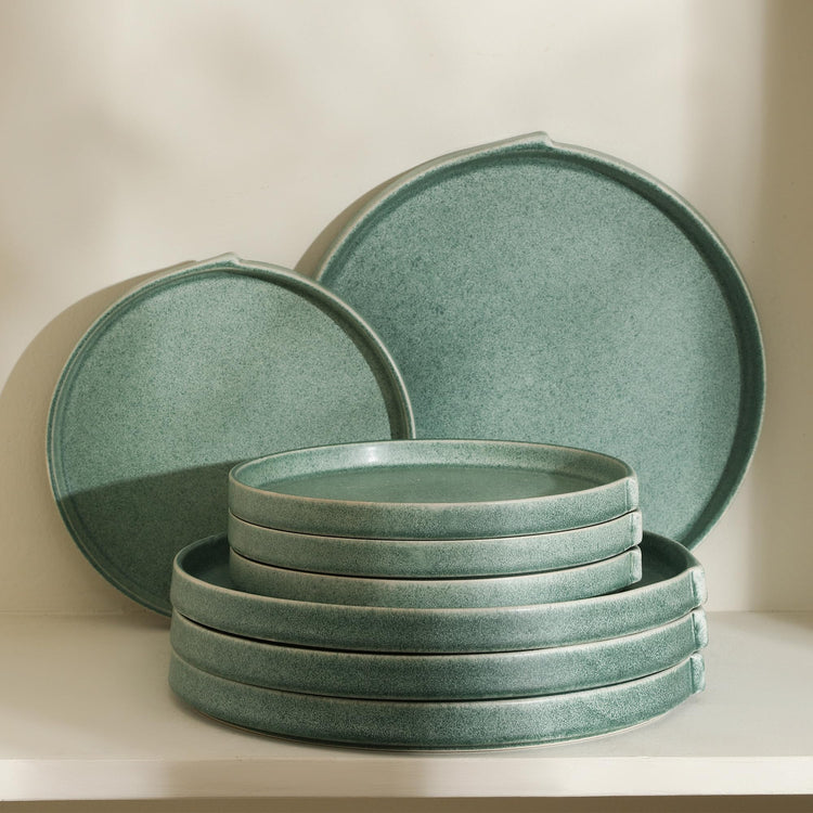 Bao 4 Piece Dinner Plate Set Stoneware
