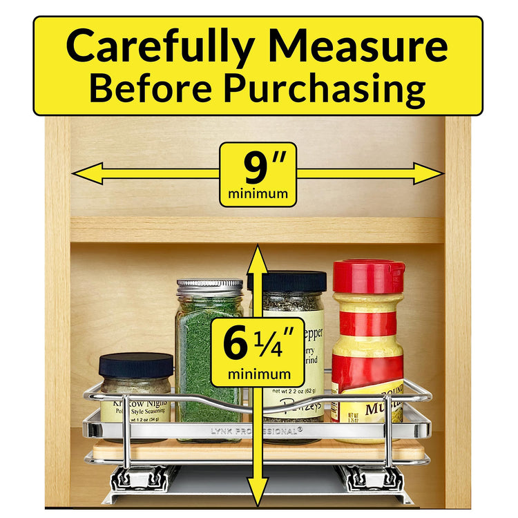 lite™ Pull Out Spice Organization for Cabinets