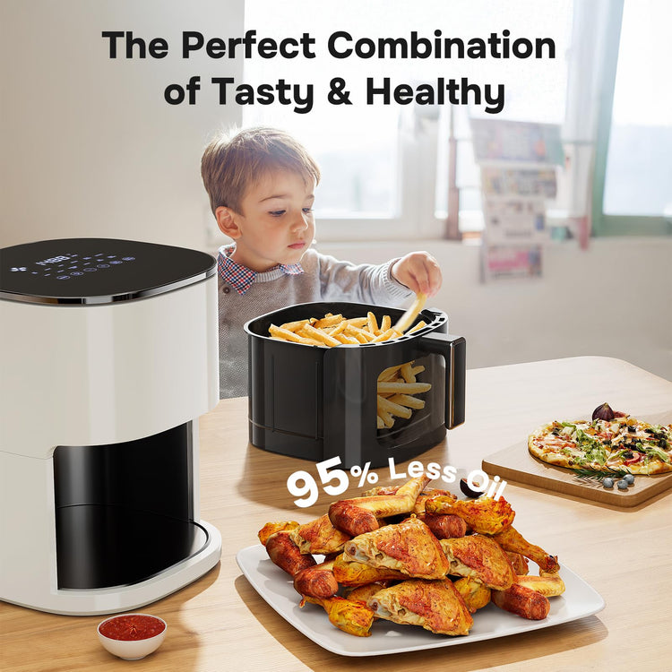 Air Fryer 6.34 QT Digital Airfryer with Visible Window