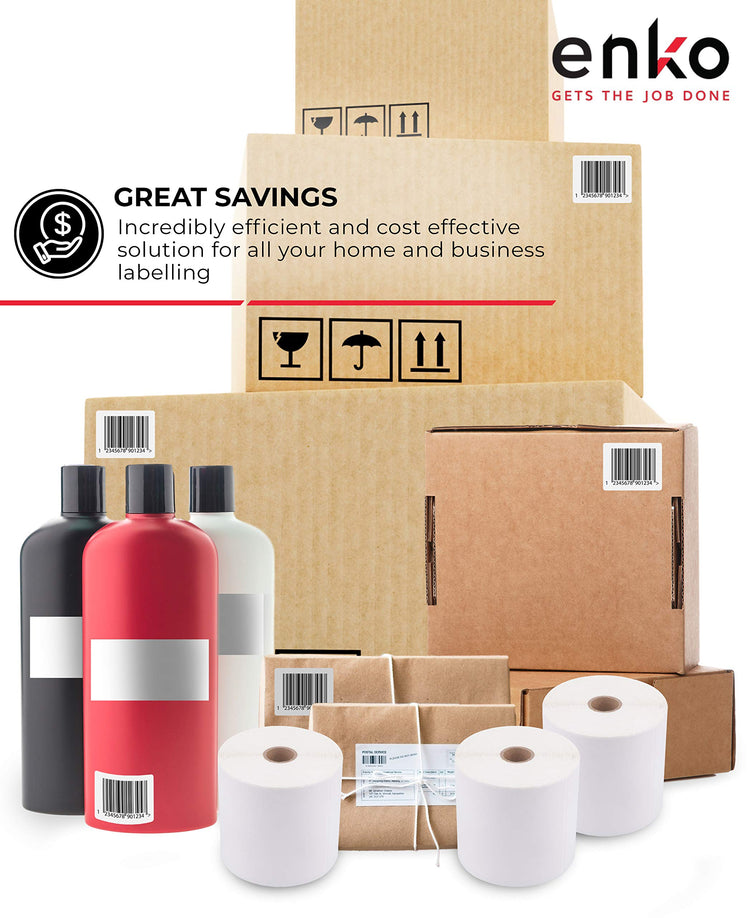 4 x 6 in 18 Rolls (8100 Count)