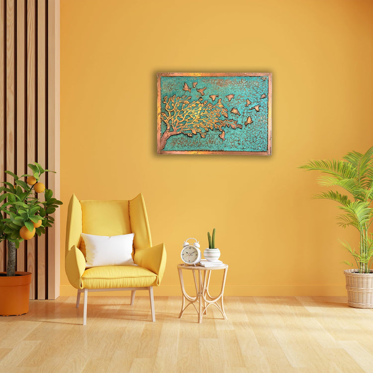Handmade Copper Wall Art for Home