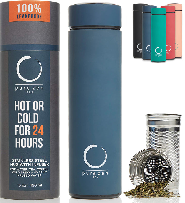 Insulated Tea Infuser Bottle