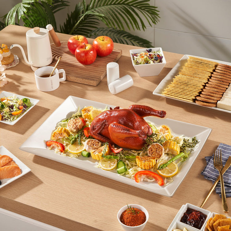 18" x 12" Large Serving Platters Set of 2 (2 Count)