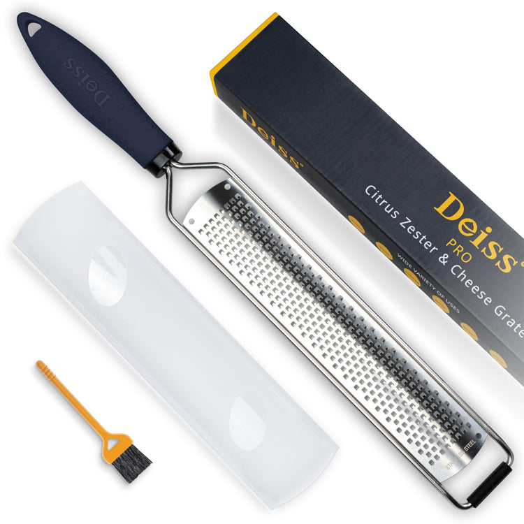 PRO Lemon Zester & Heavy Duty Cheese Grater & Vegetable Grater