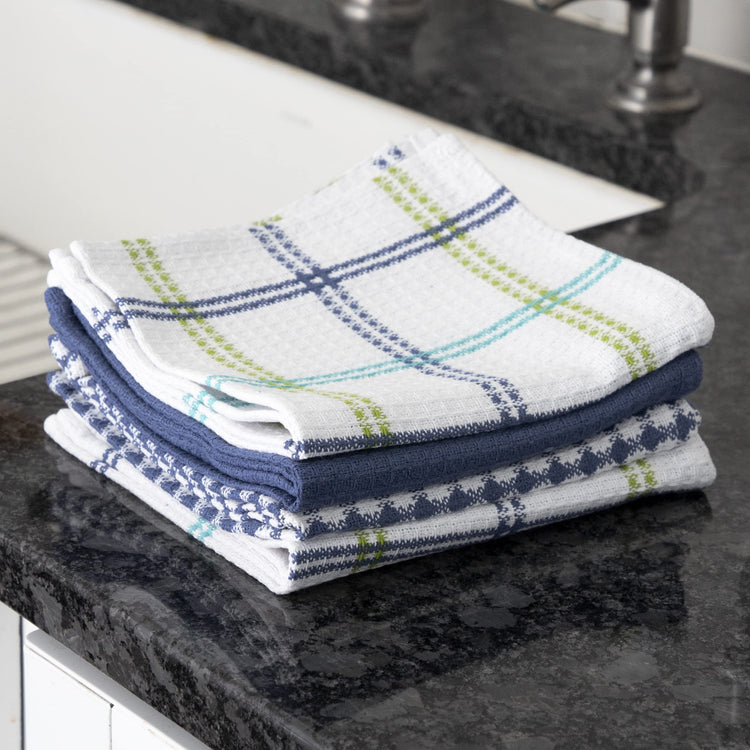 Premium Waffle Dish Cloths (4 Count)