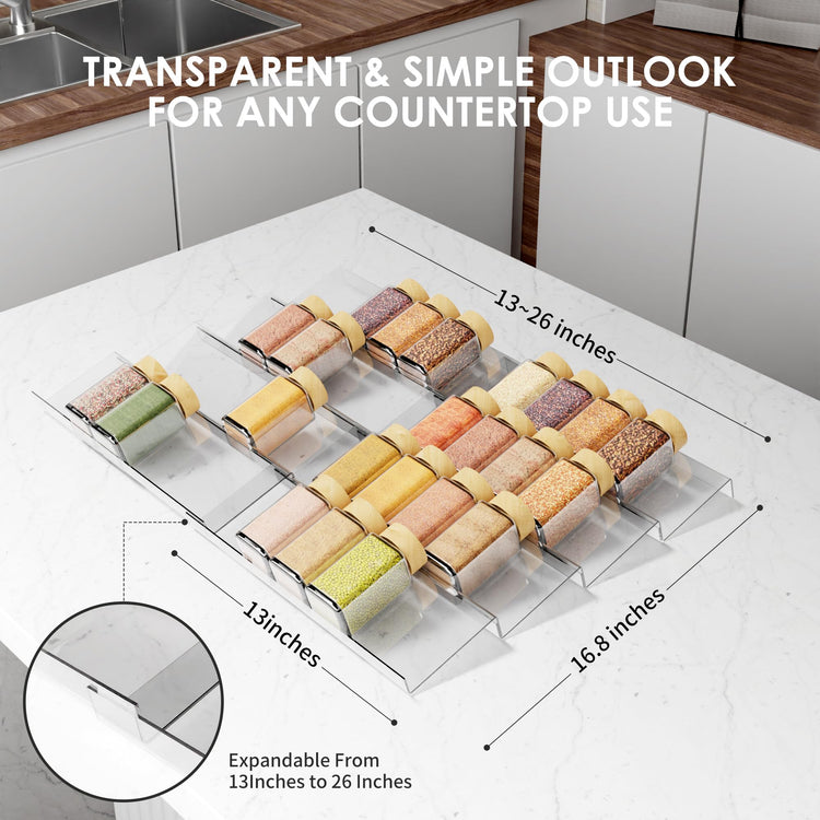 Spice Drawer Organizer (8 Count)