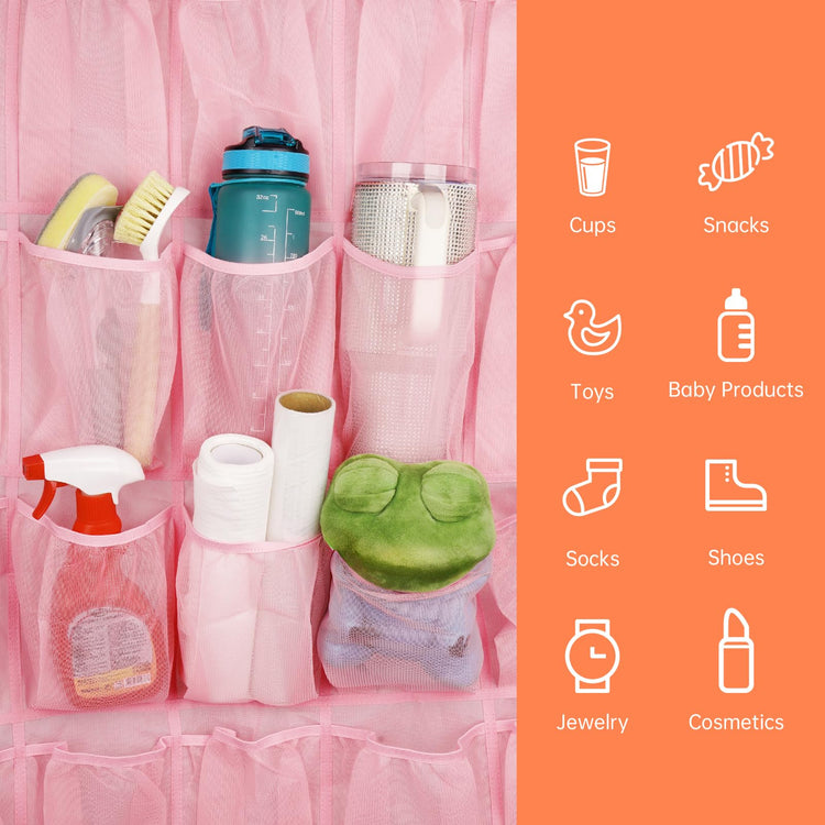 35 Pockets Door Hanging Cup Organizer Fit for Stanley Tumblers