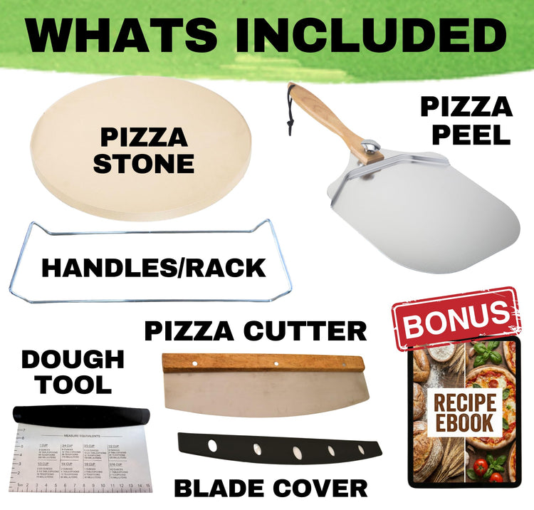 Round Pizza Stone for Oven 16 inch