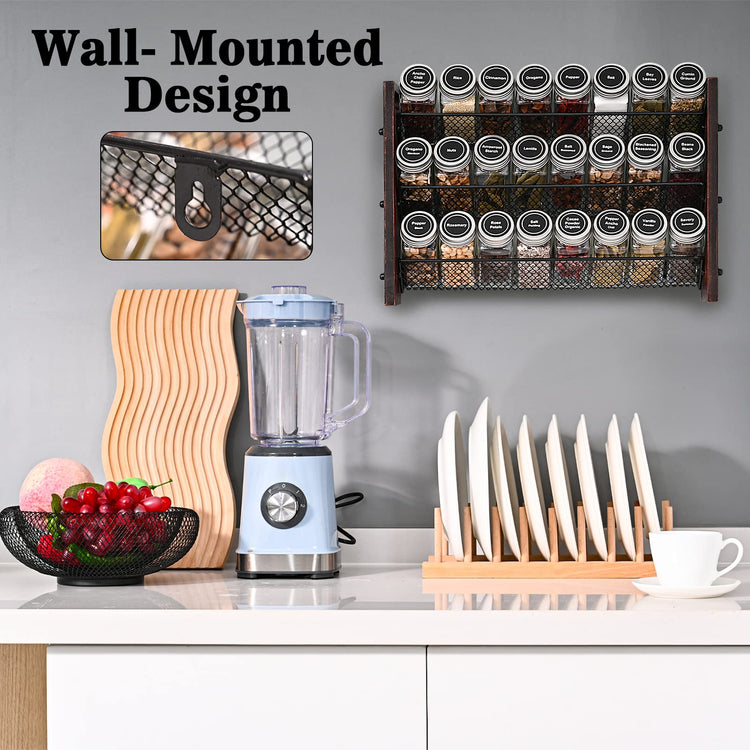 Spice Rack Spice Rack Organizer without Seasoning Jars