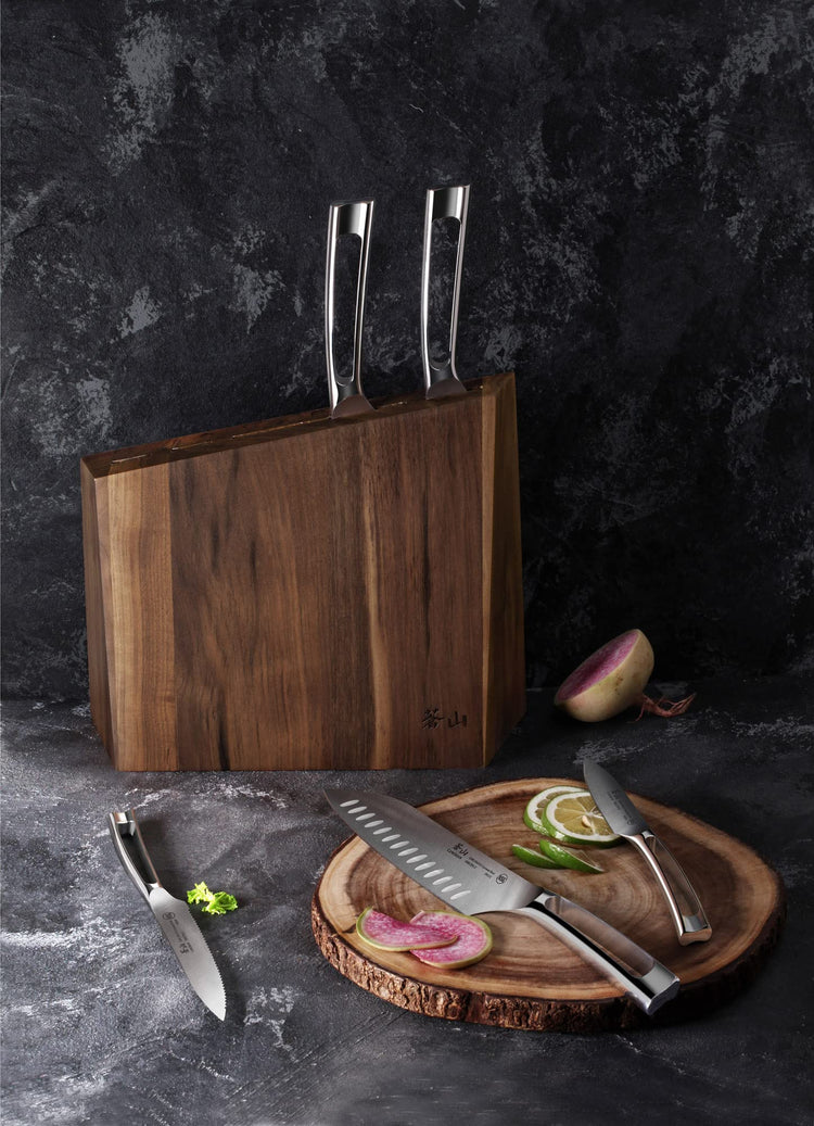N1 Series 6 Piece German Steel Forged Knife Block Set