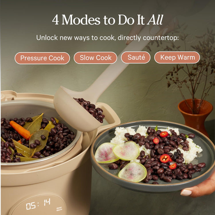 Dream Cooker 6 Qt Ceramic Nonstick Pressure Cooker & Multicooker