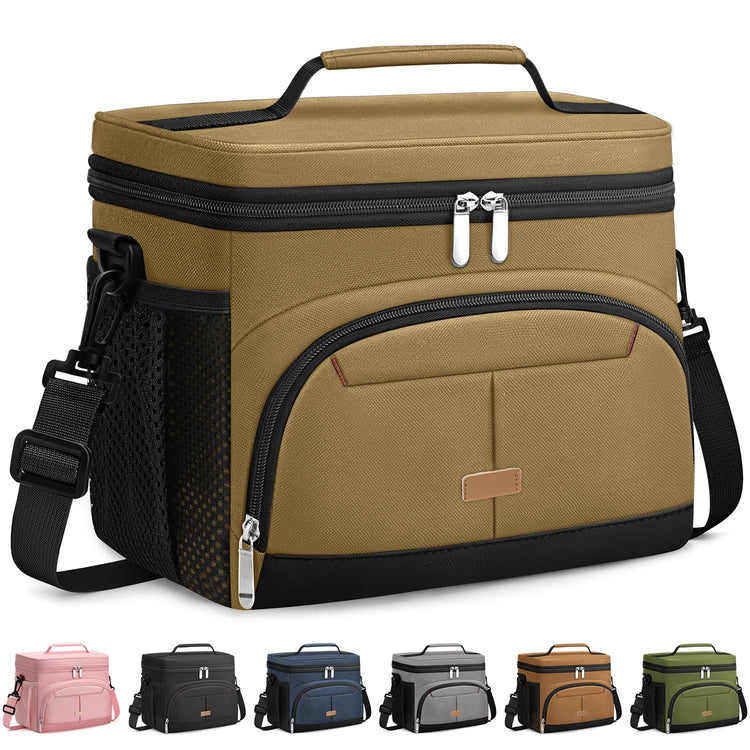 Lunch Box for Men Women Insulated Lunch Tote Cooler Bag Lunchbox