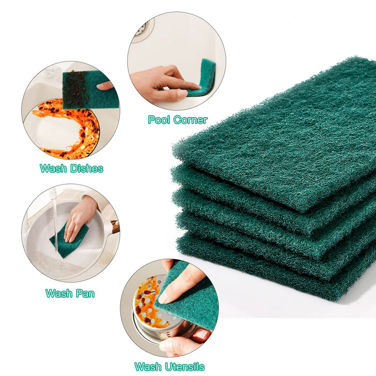 Heavy Duty Scour Pads Sponge Dish Scrubber Non (23 Count)