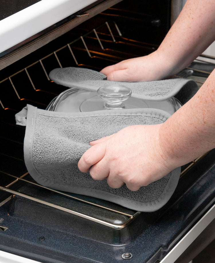 Terry Potholder & Hot Pad (4 Count)