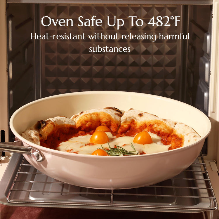 Nonstick Ceramic Frying Pan Set