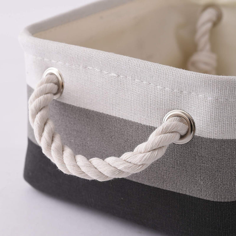 Small Storage Baskets for Shelves (6 Count)