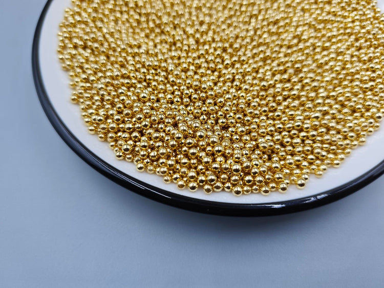 Gold Pearl Sugar Sprinkles 4.23 oz (4.23 Ounce)