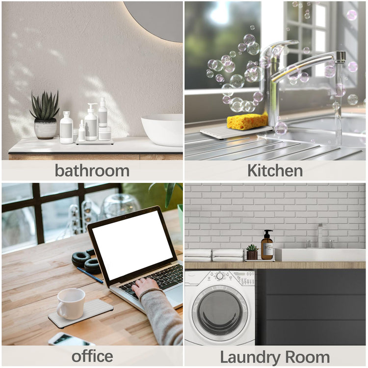 Set of 4 Bathroom Vanity Tray (4 Count)