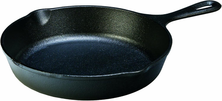 Lodge 9 Inch Cast Iron Pre-Seasoned Skillet – Signature Teardrop Handle - Use in the Oven, on the Stove, on the Grill, or Over a Campfire, Black - Nestoria