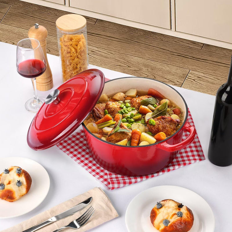 6QT Enameled Dutch Oven