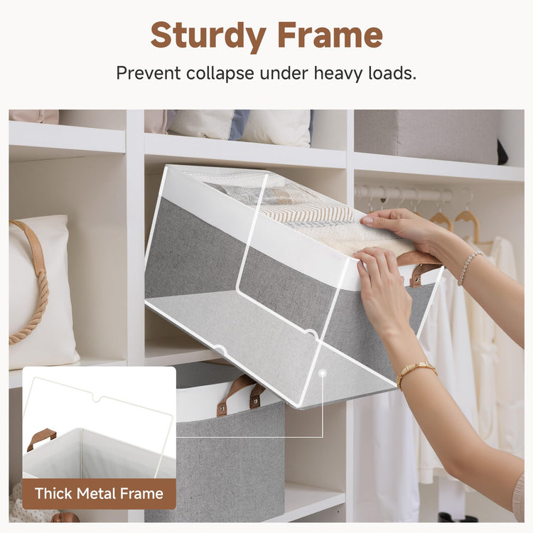 Fabric Storage Bins (2 Count)