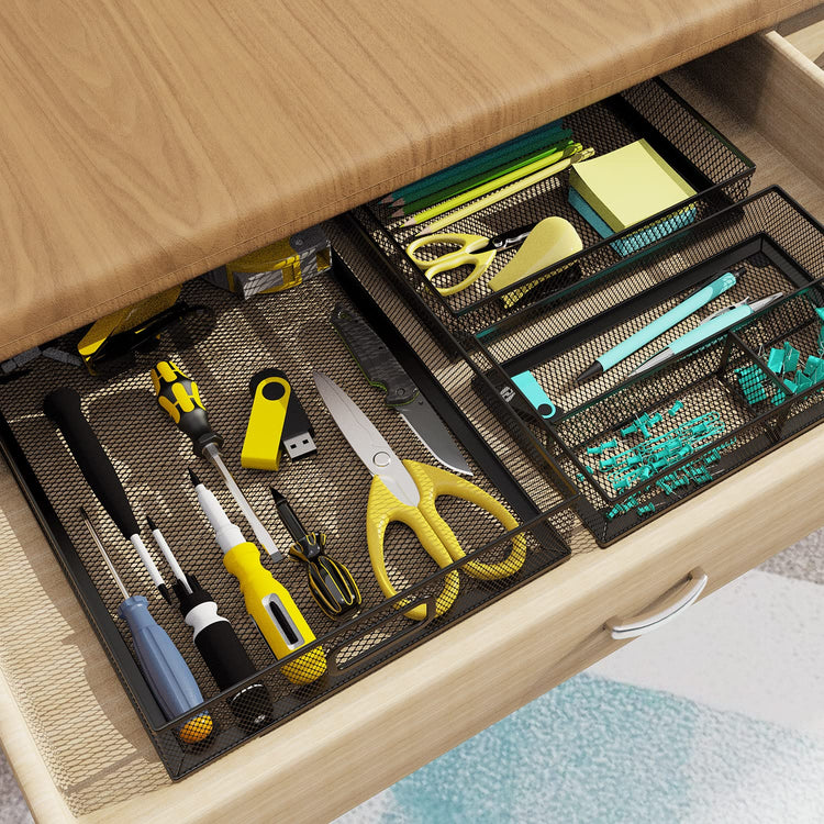 Desk Drawer Organizer Set