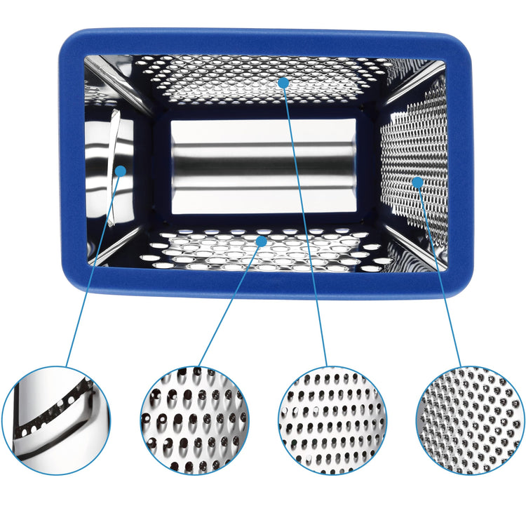 Stainless Steel XL Cheese Grater for Kitchen