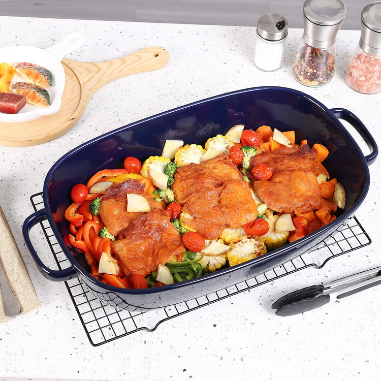 6 Quart Large Rectangular Baking Dish