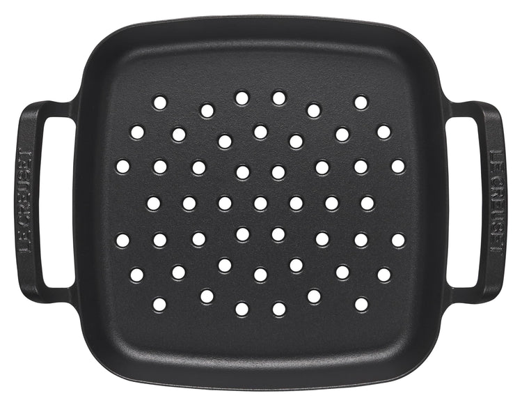 Enameled Cast Iron Square Grill Basket