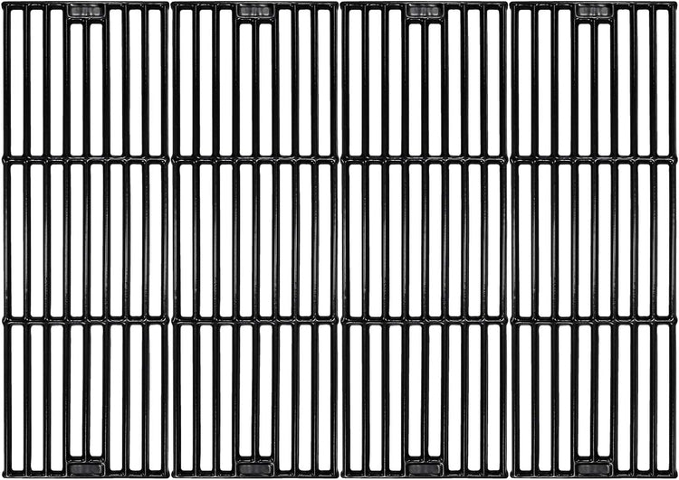 Uniflasy Cooking Grid Grates Replacement for Chargriller 2121, 2123, 2222, 2828, 3001, 3008, 3030, 3725, 4000, 5050, 5252, 5650, King Griller 3008 5252, 19 3/4 x 6 3/4 Inches for Each, 4 Pack