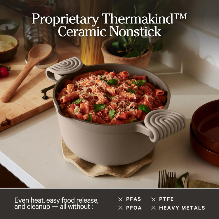 Perfect Pot 5.5 Qt Nonstick Ceramic Pot & Dutch Oven with Lid